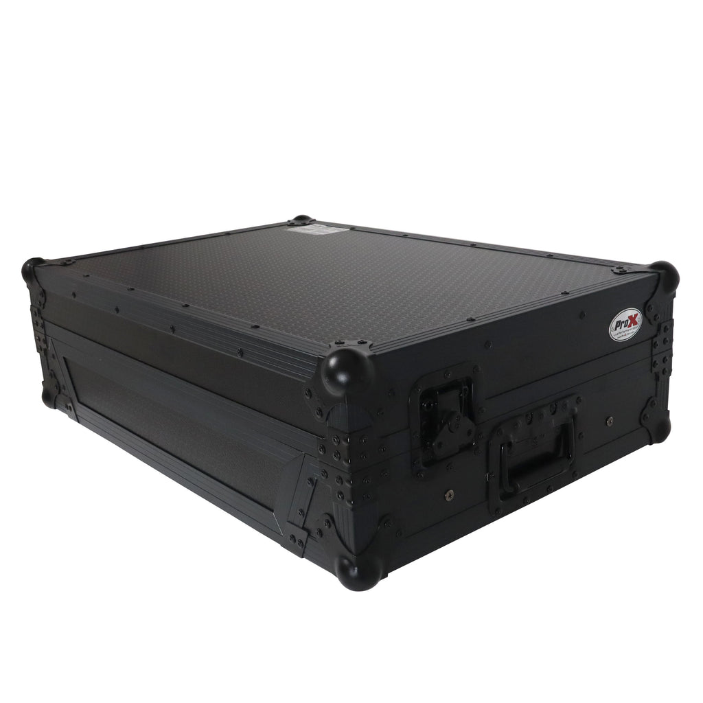ATA Flight Style Road Case For Mixon 8 Pro with Laptop Shelf and LED Black Finish