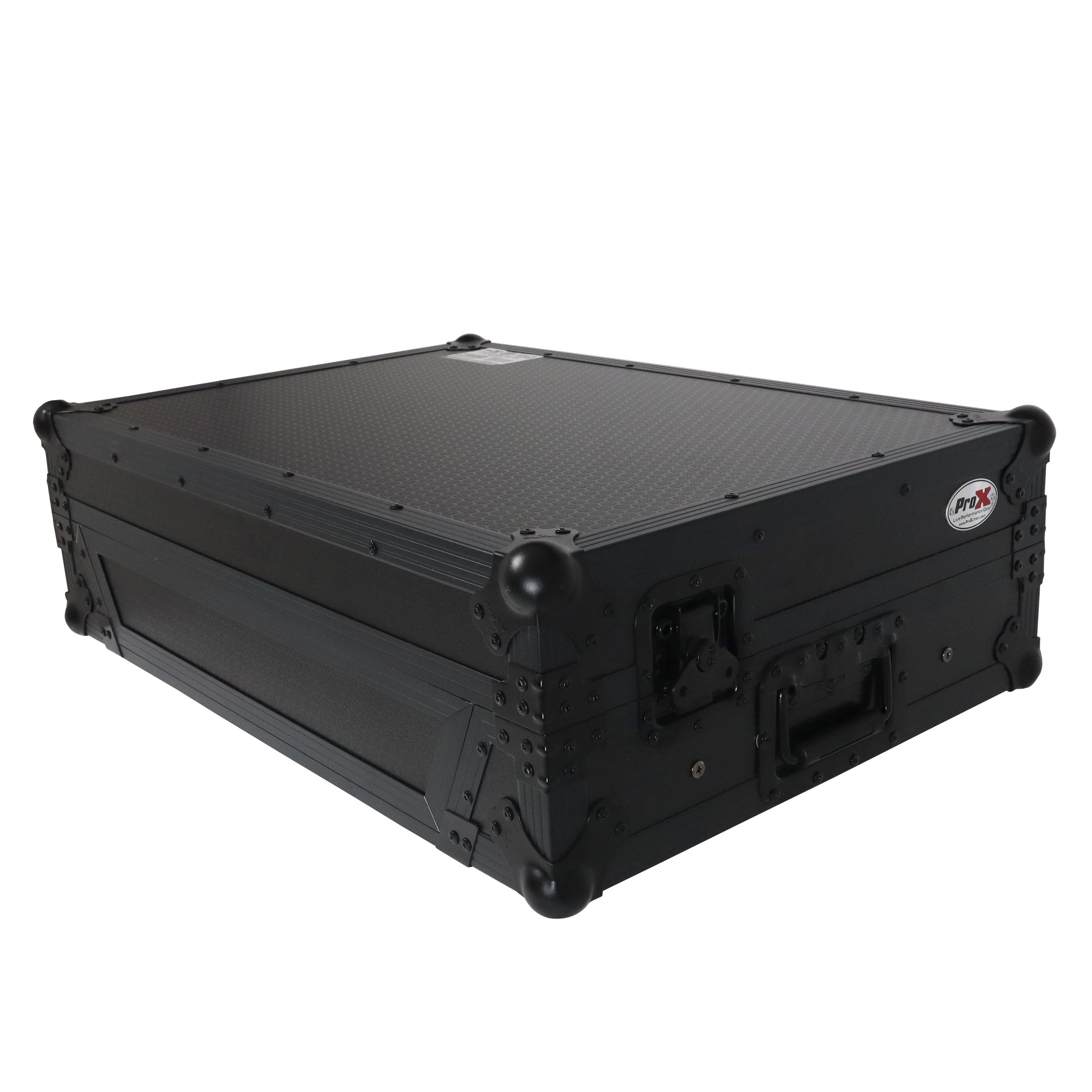 ATA Flight Style Road Case For Mixon 8 Pro with Laptop Shelf and LED Black Finish