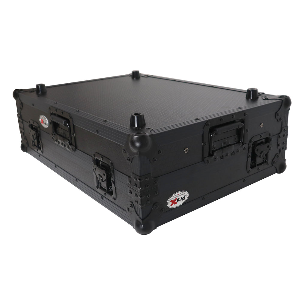 ATA Flight Style Road Case For Mixon 8 Pro with Laptop Shelf and LED Black Finish