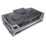 ATA Flight Style Road Case For Pioneer Opus Quad DJ Controller with 1U Rack Space and Wheels