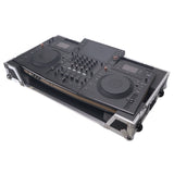ATA Flight Style Road Case For Pioneer Opus Quad DJ Controller with 1U Rack Space and Wheels