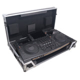 ATA Flight Style Road Case For Pioneer Opus Quad DJ Controller with 1U Rack Space and Wheels