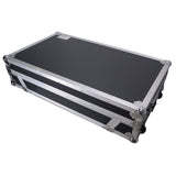 ATA Flight Style Road Case For Pioneer Opus Quad DJ Controller with 1U Rack Space and Wheels
