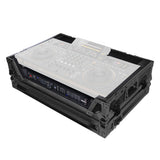 ATA Flight Style Road Case For Pioneer Opus Quad DJ Controller with 1U Rack Space and Wheels - Black Finish