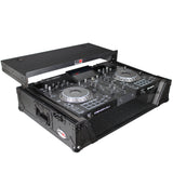 ATA Flight Case For Denon PRIME 2 DJ Controller with Laptop Shelf 1U Rack Space - Black