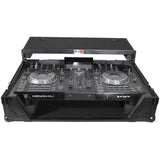 ATA Flight Case For Denon PRIME 2 DJ Controller with Laptop Shelf 1U Rack Space - Black