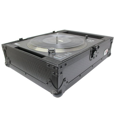 Flight Case for Rane 12 Motorized DJ Control System | Black on Black