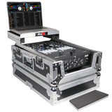 11" DJ Mixer Road Case W/Laptop Shelf for Rane Seventy-Two 72 and Rane Seventy
