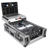 11" DJ Mixer Road Case W/Laptop Shelf for Rane Seventy-Two 72 and Rane Seventy