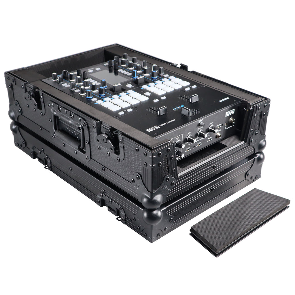 Flight Case for Rane Seventy-Two 72 and Rane Seventy DJ Mixer | Black on Black