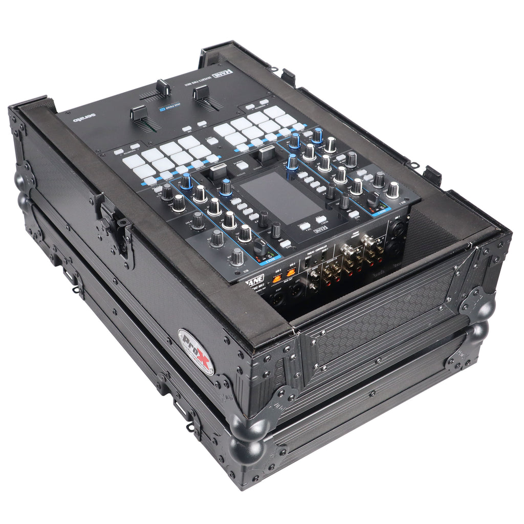 Flight Case for Rane Seventy-Two 72 and Rane Seventy DJ Mixer | Black on Black