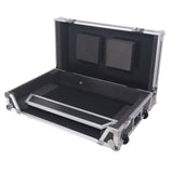 ATA Flight Style Road Case For RANE Four or RANE Performer DJ Controller with 1U Rack Space and Wheels