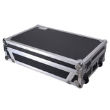 ATA Flight Style Road Case For RANE Four or RANE Performer DJ Controller with 1U Rack Space and Wheels