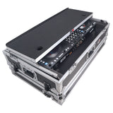 ATA Flight Style Road Case For RANE Four or RANE Performer DJ Controller with Laptop Shelf 1U Rack Space and Wheels