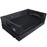 Flight Case For RANE ONE DJ Controller with 1U Rack and Wheels - Black Finish