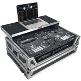 Flight Case For RANE ONE DJ Controller with Sliding Laptop Shelf, 1U Rack, and Wheels