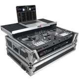 Flight Case For RANE ONE DJ Controller with Sliding Laptop Shelf, 1U Rack, and Wheels