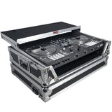 Flight Case For RANE ONE DJ Controller with Sliding Laptop Shelf, 1U Rack, and Wheels