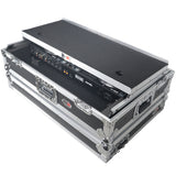 Flight Case For RANE ONE DJ Controller with Sliding Laptop Shelf, 1U Rack, and Wheels