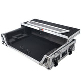 Flight Case For RANE ONE DJ Controller with Sliding Laptop Shelf, 1U Rack, and Wheels