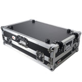 Flight Case For RANE ONE DJ Controller with Sliding Laptop Shelf, 1U Rack, and Wheels