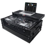 Flight Case For RANE ONE Dj Controller W-Sliding Laptop Shelf & Wheels| Black on Black