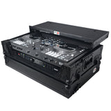 Flight Case For RANE ONE Dj Controller W-Sliding Laptop Shelf & Wheels| Black on Black