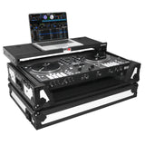 ATA Style Road Case For Rane ONE DJ Controller Limited Edition White Black w/ Sliding Laptop Shelf and Wheels