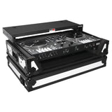 ATA Style Road Case For Rane ONE DJ Controller Limited Edition White Black w/ Sliding Laptop Shelf and Wheels