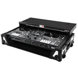 ATA Style Road Case For Rane ONE DJ Controller Limited Edition White Black w/ Sliding Laptop Shelf and Wheels