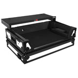 ATA Style Road Case For Rane ONE DJ Controller Limited Edition White Black w/ Sliding Laptop Shelf and Wheels