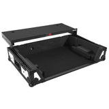 ATA Style Road Case For Rane ONE DJ Controller Limited Edition White Black w/ Sliding Laptop Shelf and Wheels