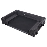 Flight Case For RANE SYSTEM ONE Dj Controller Wheels Black on Black 1U