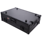 Flight Case For RANE SYSTEM ONE Dj Controller Wheels Black on Black 1U