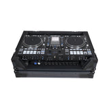 Flight Case For RANE SYSTEM ONE Dj Controller Wheels Black on Black 1U
