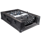 Flight Case for Rane Seventy-Two 72 and Rane Seventy DJ Mixer | Black on Black