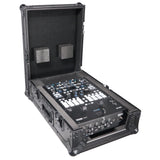 Flight Case for Rane Seventy-Two 72 and Rane Seventy DJ Mixer | Black on Black