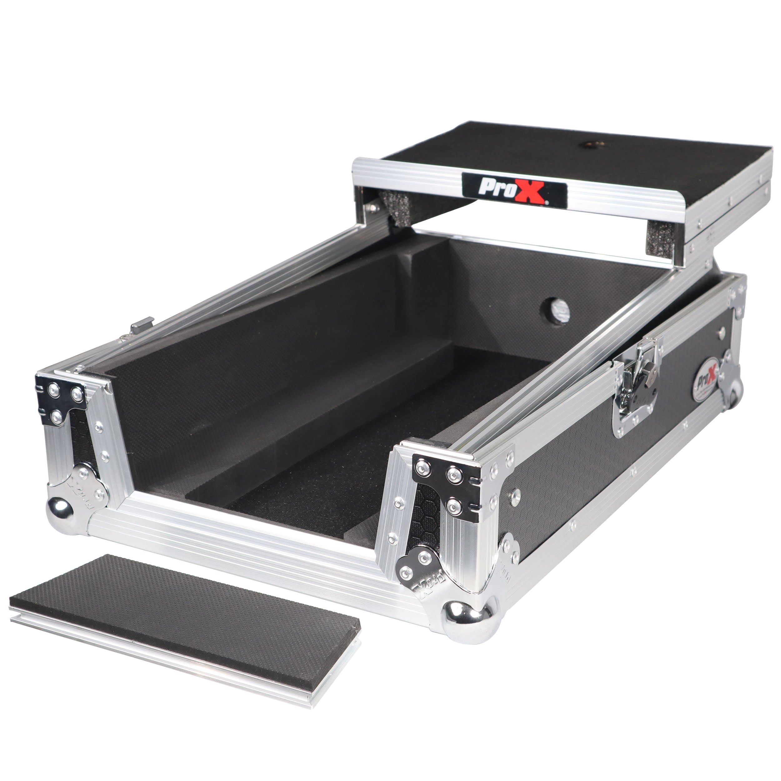 Flight Case for Pioneer DJM-S11 Mixer with Sliding Laptop Shelf