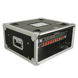 4U Vertical Shockmount Rack Case 14" Depth with Dual Top Sliding Slam Doors