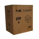 8U Vertical Shockmount Rack Case 20" Depth with Dual Top Sliding Slam Doors