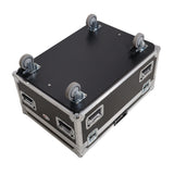 Universal ATA Dual Speaker Flight Case for 2x RCF NXL14 and similar sizes 12" H x 10" D x 30" W