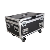 Universal ATA Dual Speaker Flight Case for 2x RCF NXL14 and similar sizes 12" H x 10" D x 30" W