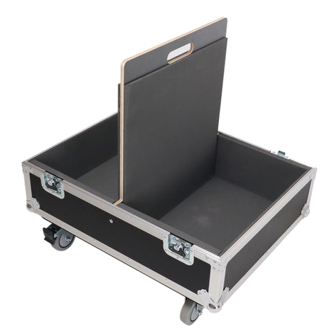 Universal Dual Speaker Flight Case Fits (2) 25x20x13 inch - JBL Eon one and simillar