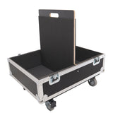 Universal Dual Speaker Flight Case Fits (2) 25x20x13 inch - JBL Eon one and simillar