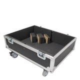 Universal Dual Speaker Flight Case Fits (2) 25x20x13 inch - JBL Eon one and simillar