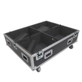 Universal Dual Speaker Flight Case Fits (4) 26x20x15 inch