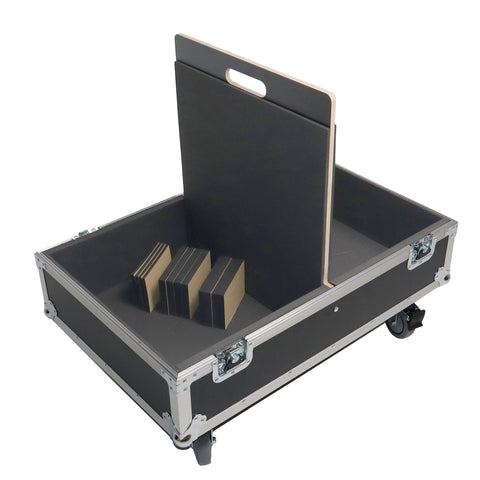 ATA Dual Speaker Flight Case For QSC KC12 Sub 26H x15Wx19L in.