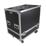 ATA Dual Speaker Flight Case For QSC KC12 Sub 26H x15Wx19L in.