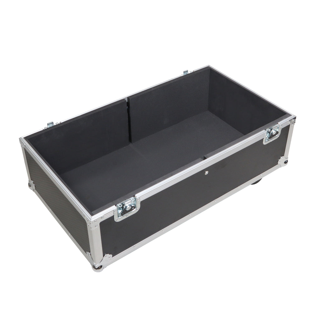 ATA Dual Speaker Flight Case For QSC KW152 RCF TTL 4-A Speakers - 33H x18Wx16L in.