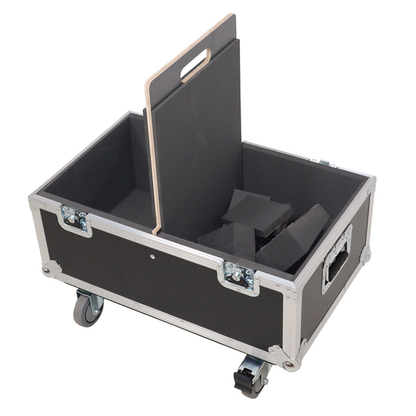 Universal ATA Dual Speaker Flight Case for 2x RCF TTL4 and similar sizes 33"Hx15"Wx12.50"D